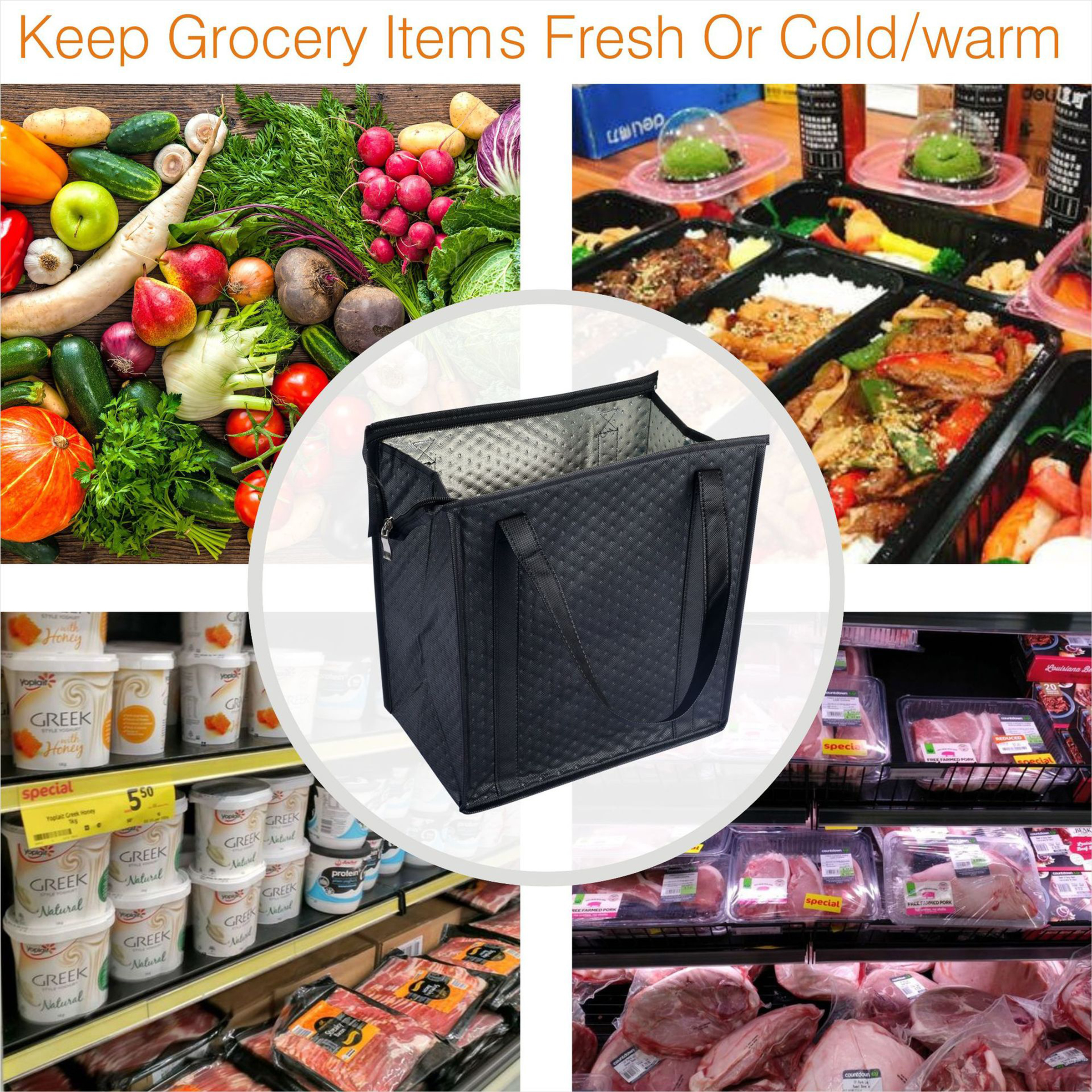 Portable Non-Woven Thermal Shopping Bag 2