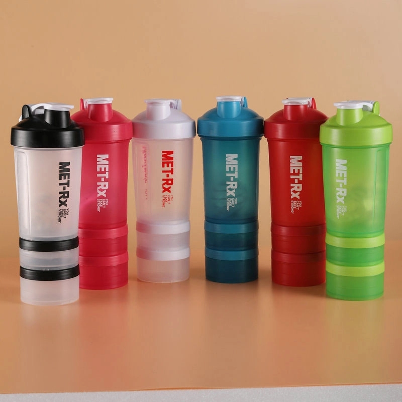 15oz. Protein Shaker Bottle With Storage Cases 3