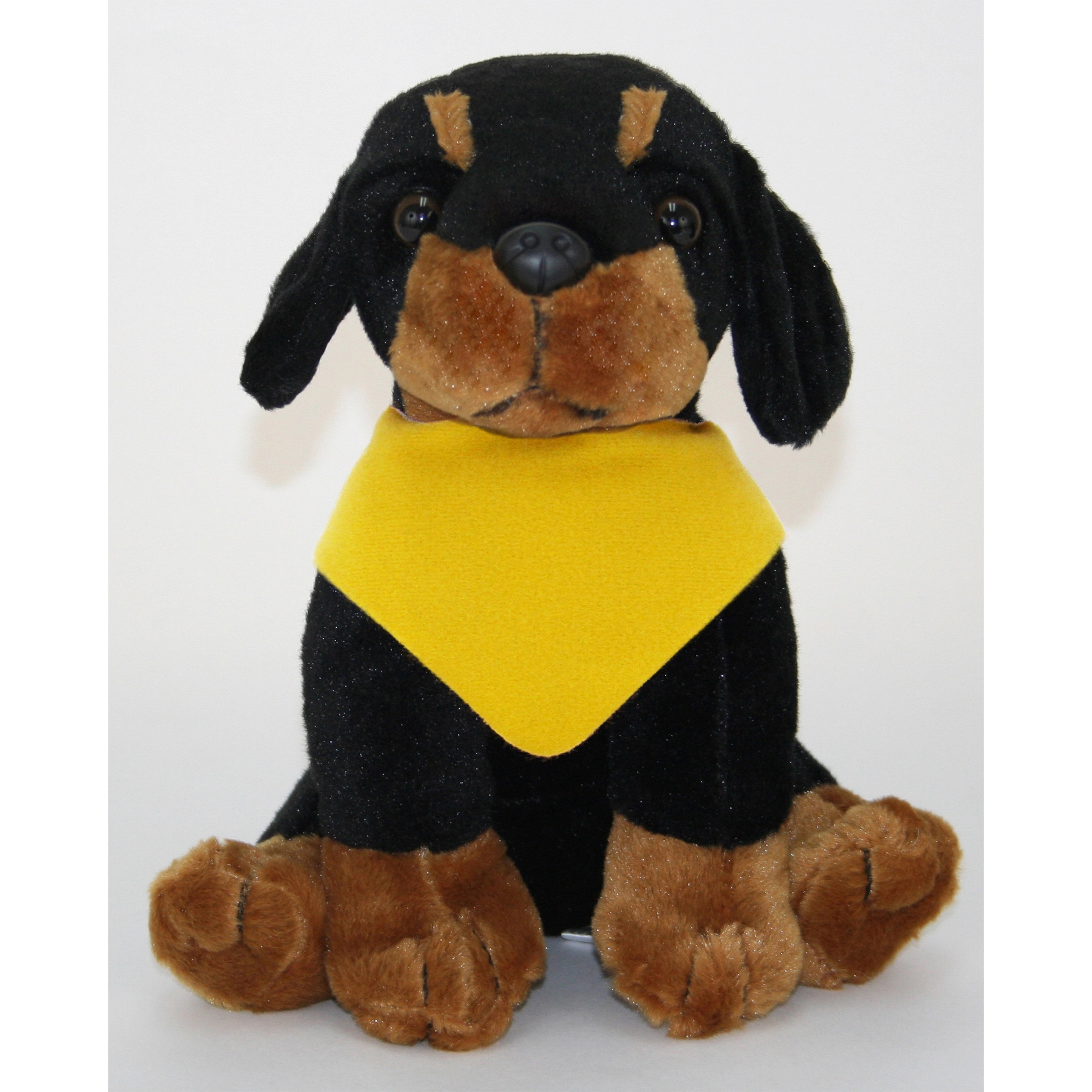8" Medium Sitting Dog - Rottweiler 10