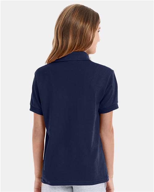 Youth EcoSmart® Jersey Polo - 054Y 68