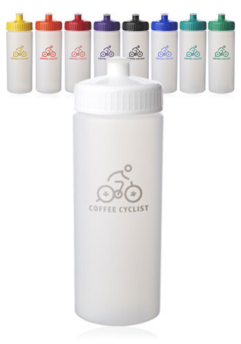 20 oz. Frosted Plastic Water Bottles