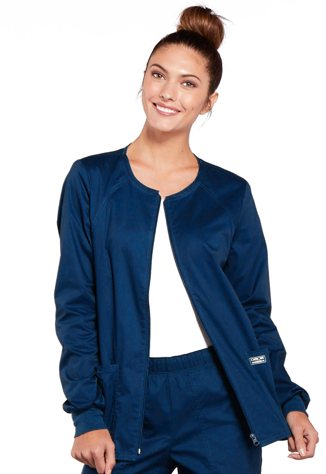 Cherokee - Workwear Core Stretch - Zip Front 10