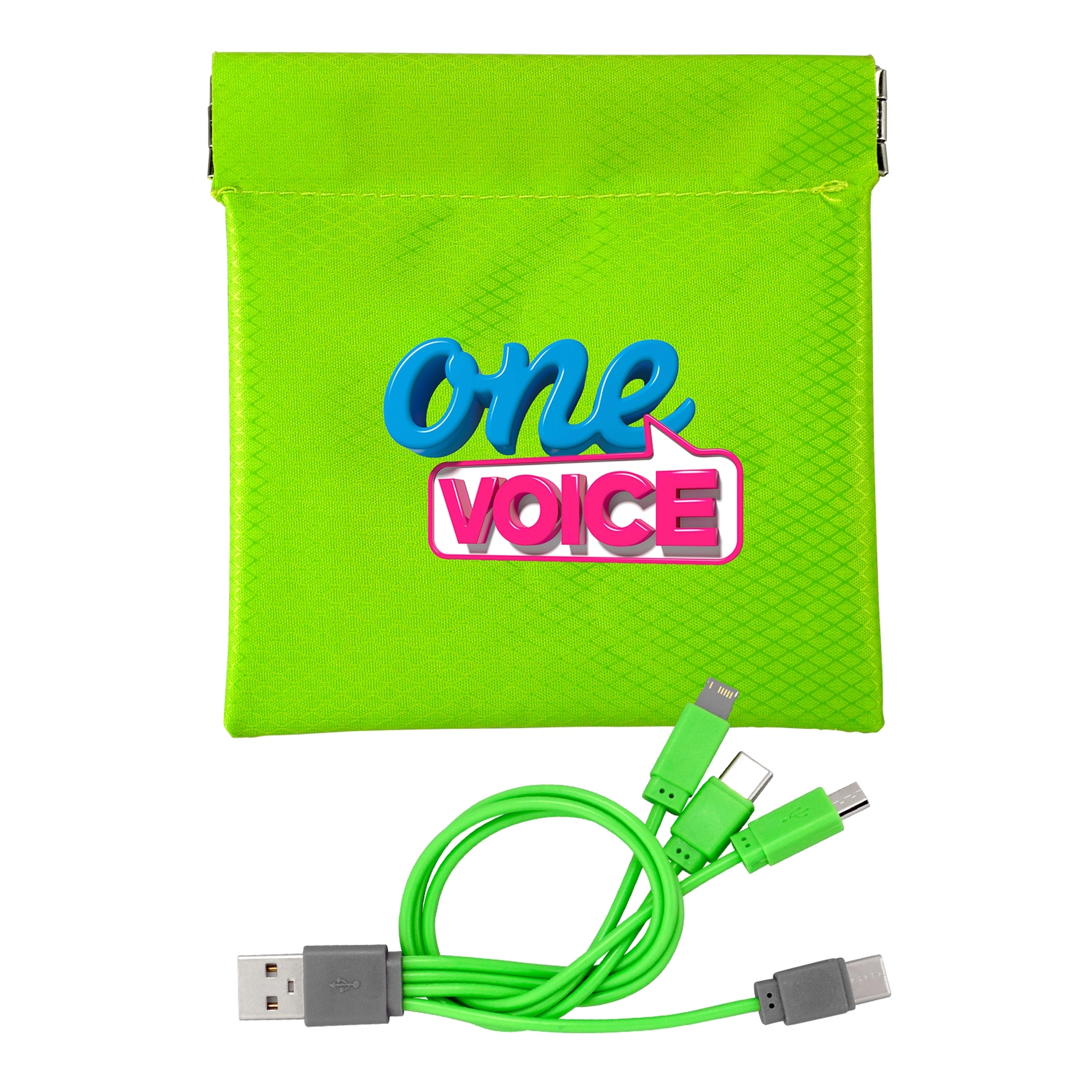 Colorful C to C Cable Pouch 16