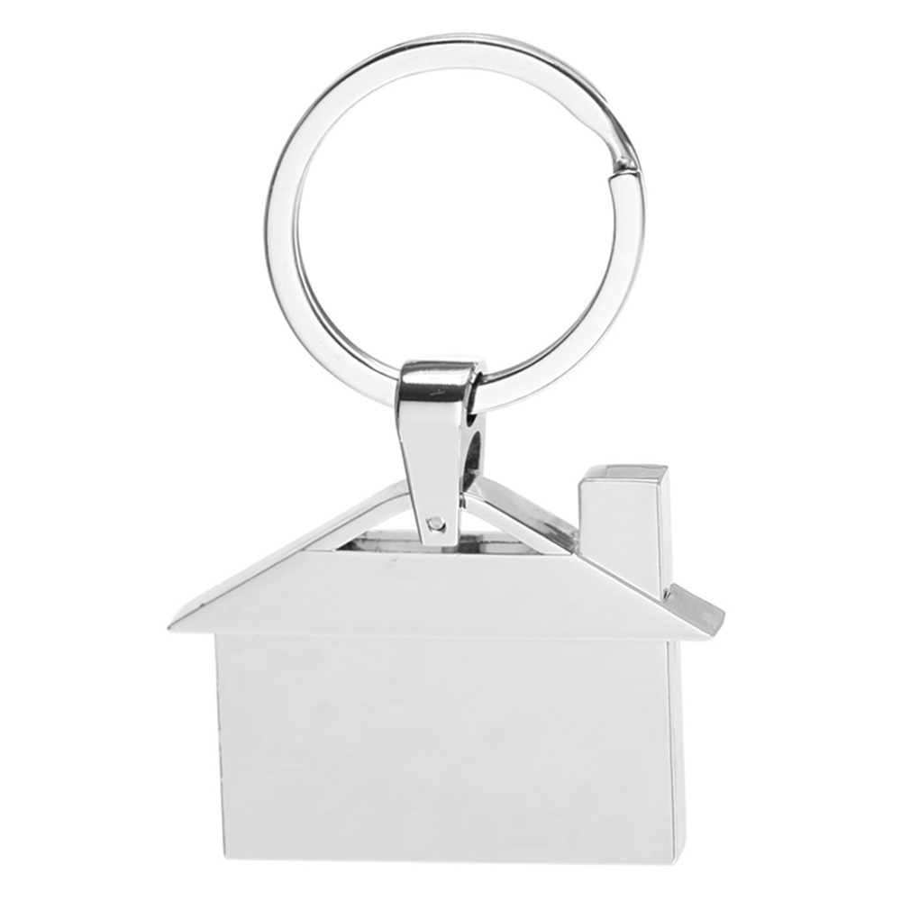 House Shaped  Metal Keychains