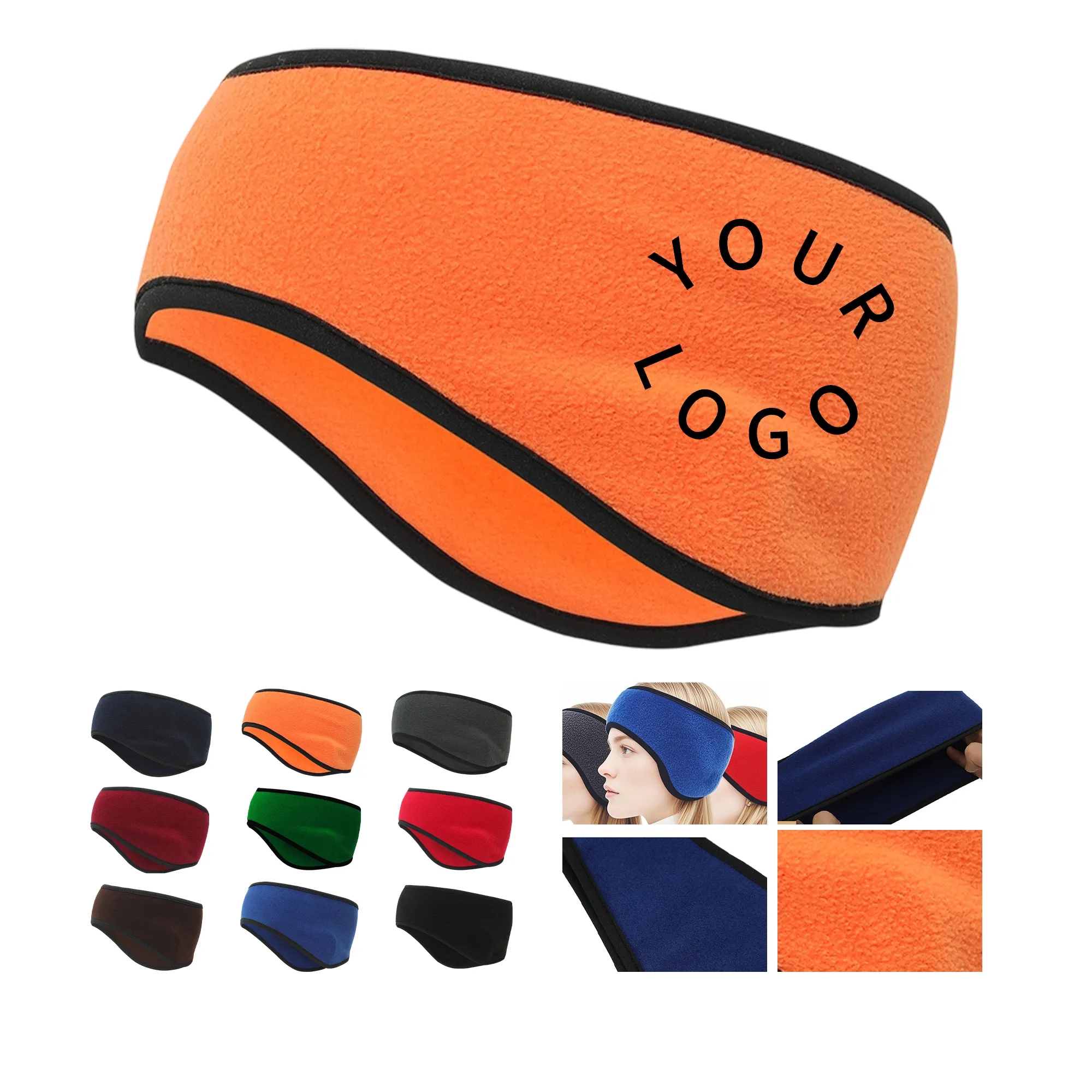 Winter Velvet Ear Protection Headband for Cold Weather 5