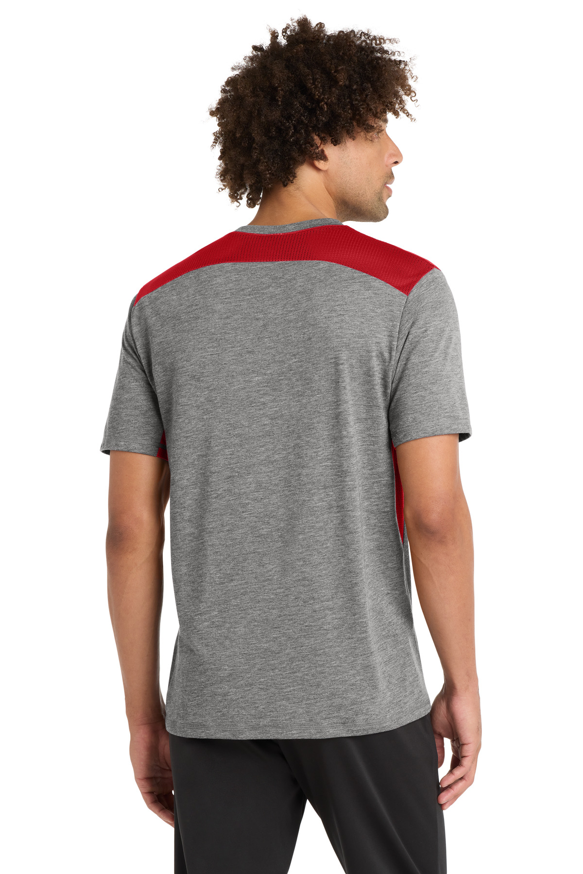 Sport-Tek PosiCharge Tri-Blend Wicking Draft Tee. ST410 35