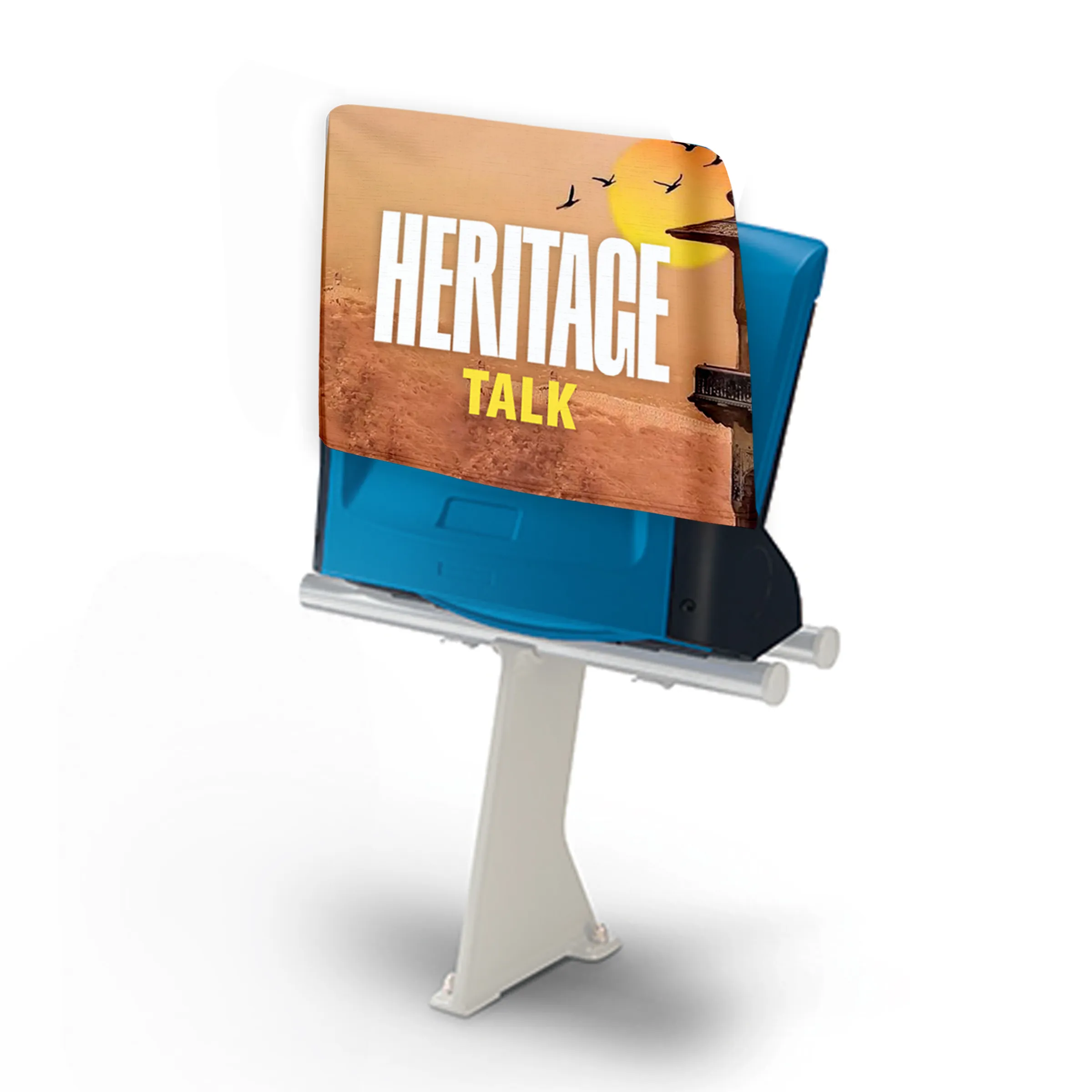 20" x 18" Custom Stadium Chair Back Cover - Double sided 3