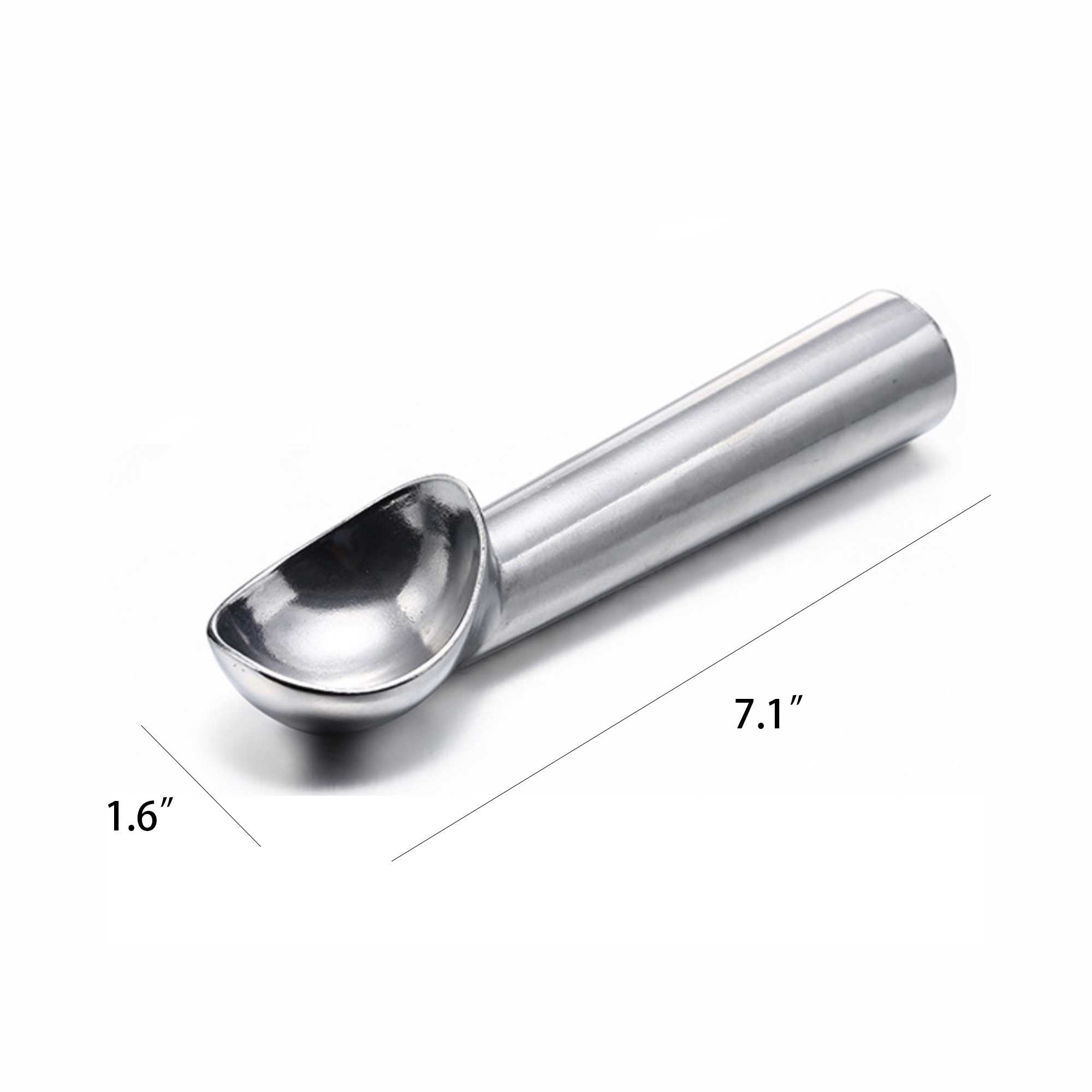 Aluminum Anti-Freeze Ice Cream Scoop MOQ 10pcs 3