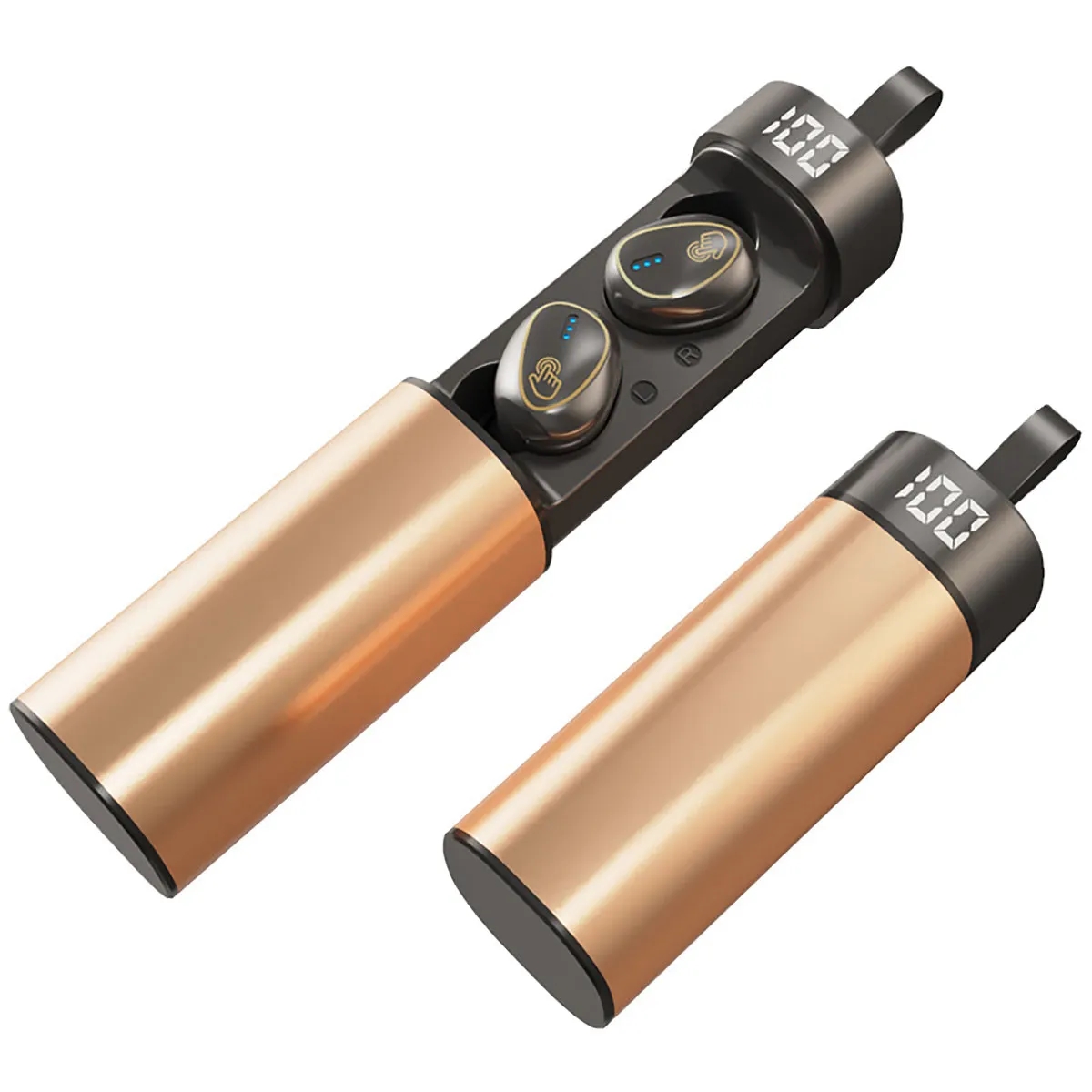Digital Display Bluetooth Earphones 5