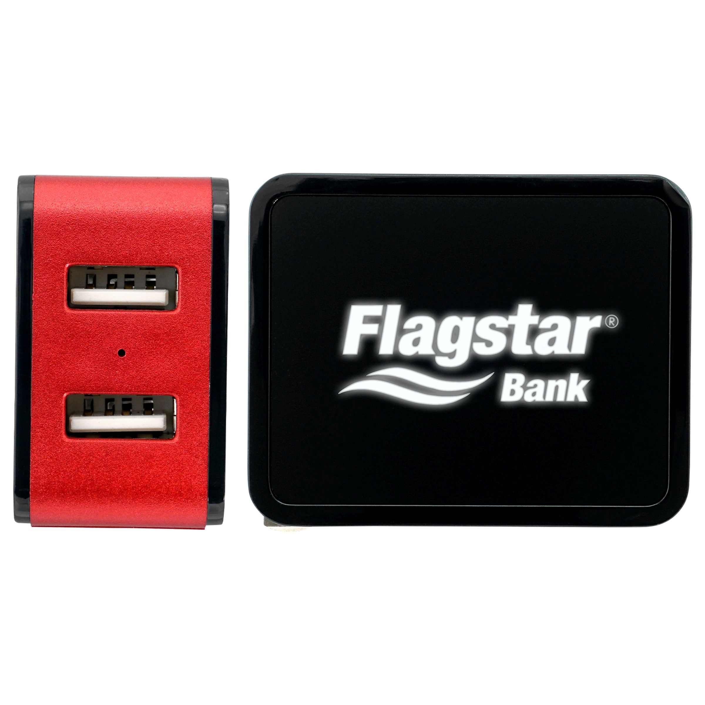 UL LIGHT UP LOGO 2 PORT WALL CHARGER 11