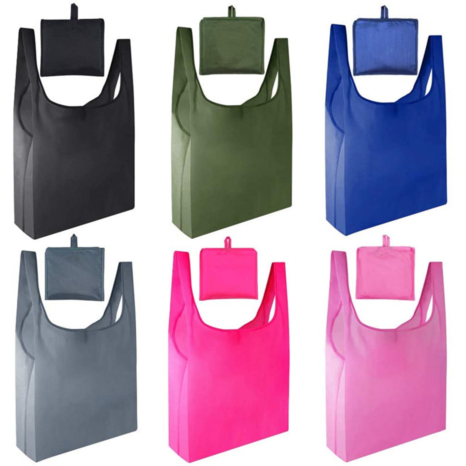 Ripstop Polyester Foldable Shopping Bags 3
