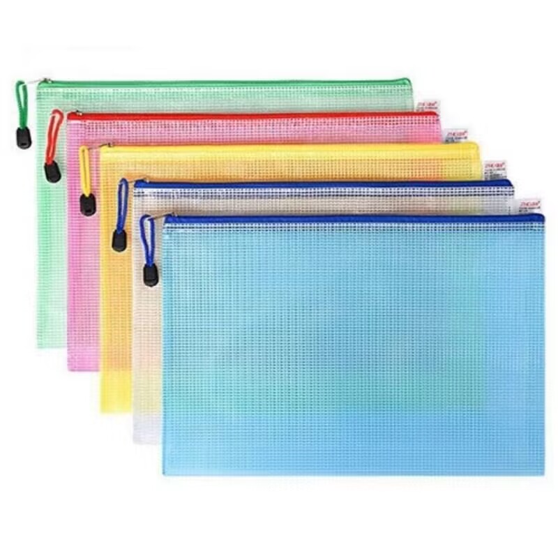 PVC Zipper Files Pocket 2