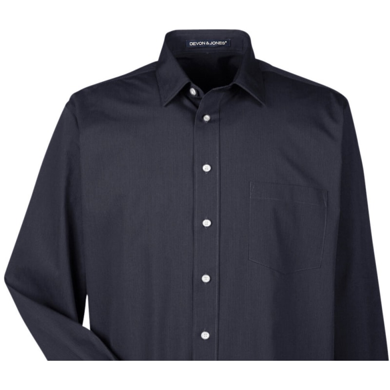 Devon & Jones Men's Crown Woven Collection® Striped Shirt 5
