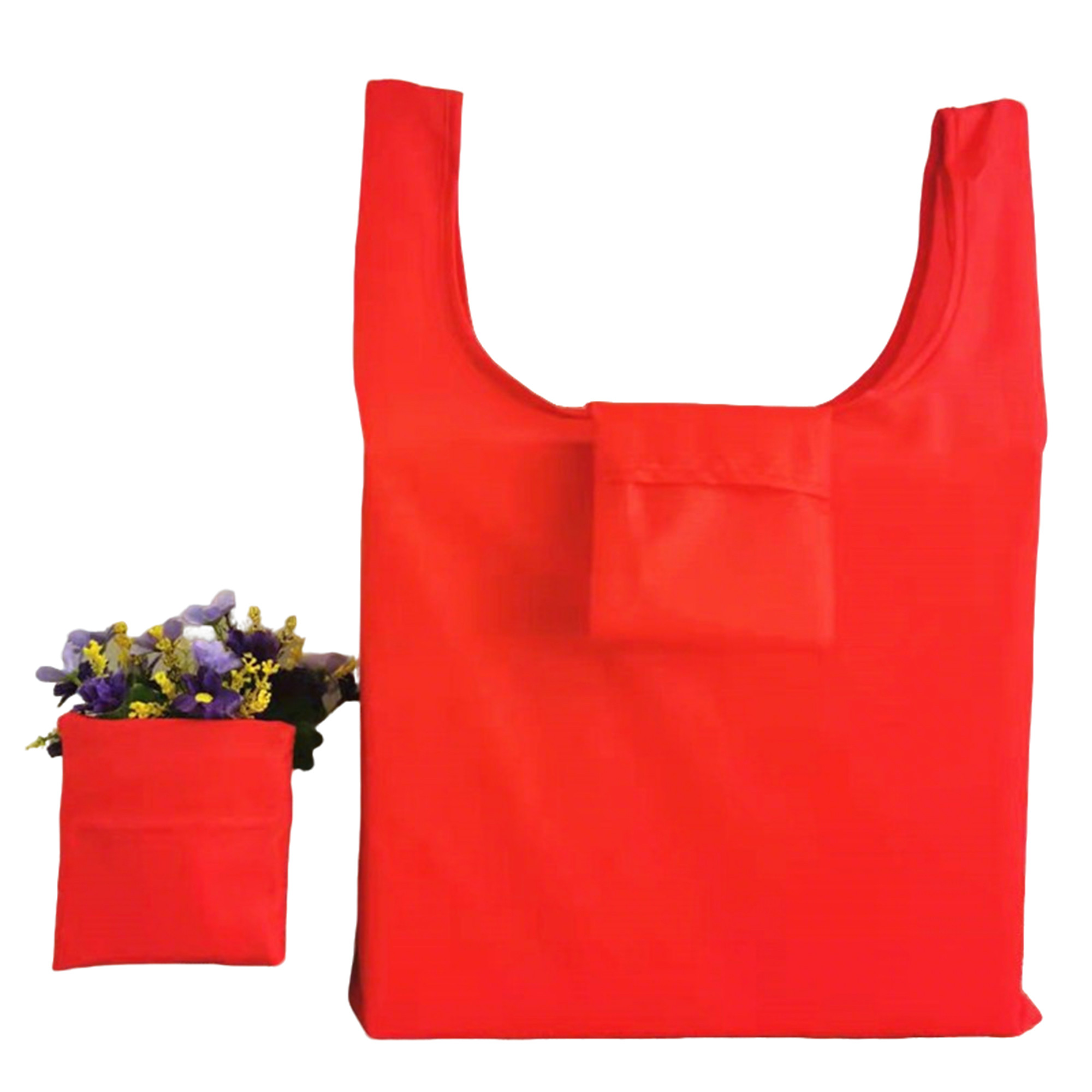210D Oxford Folding Shopping Tote 20.9" Length x 15" Width 11