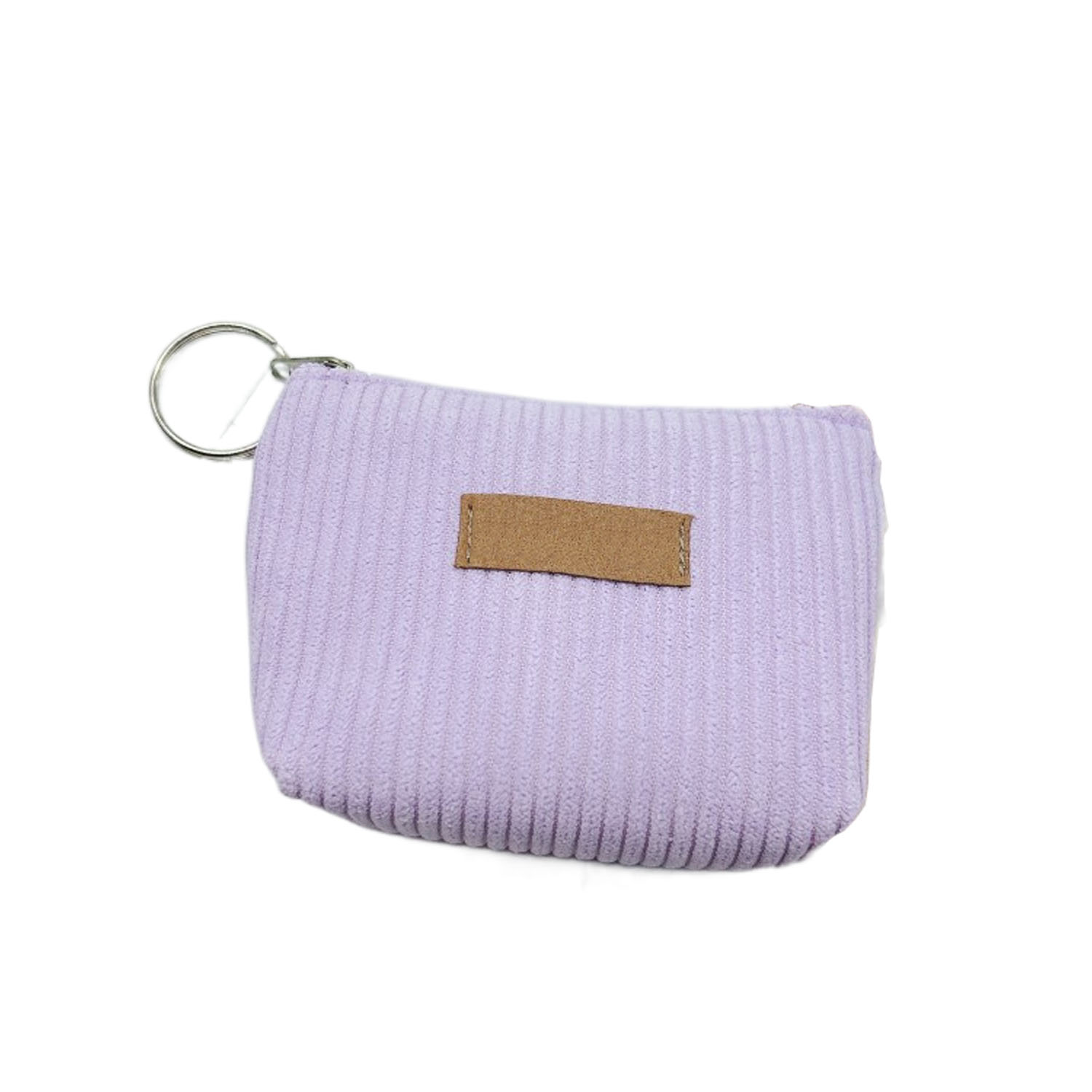 Compact Durable Hand Held Canvas Wallet w/ Zipper Closure 7