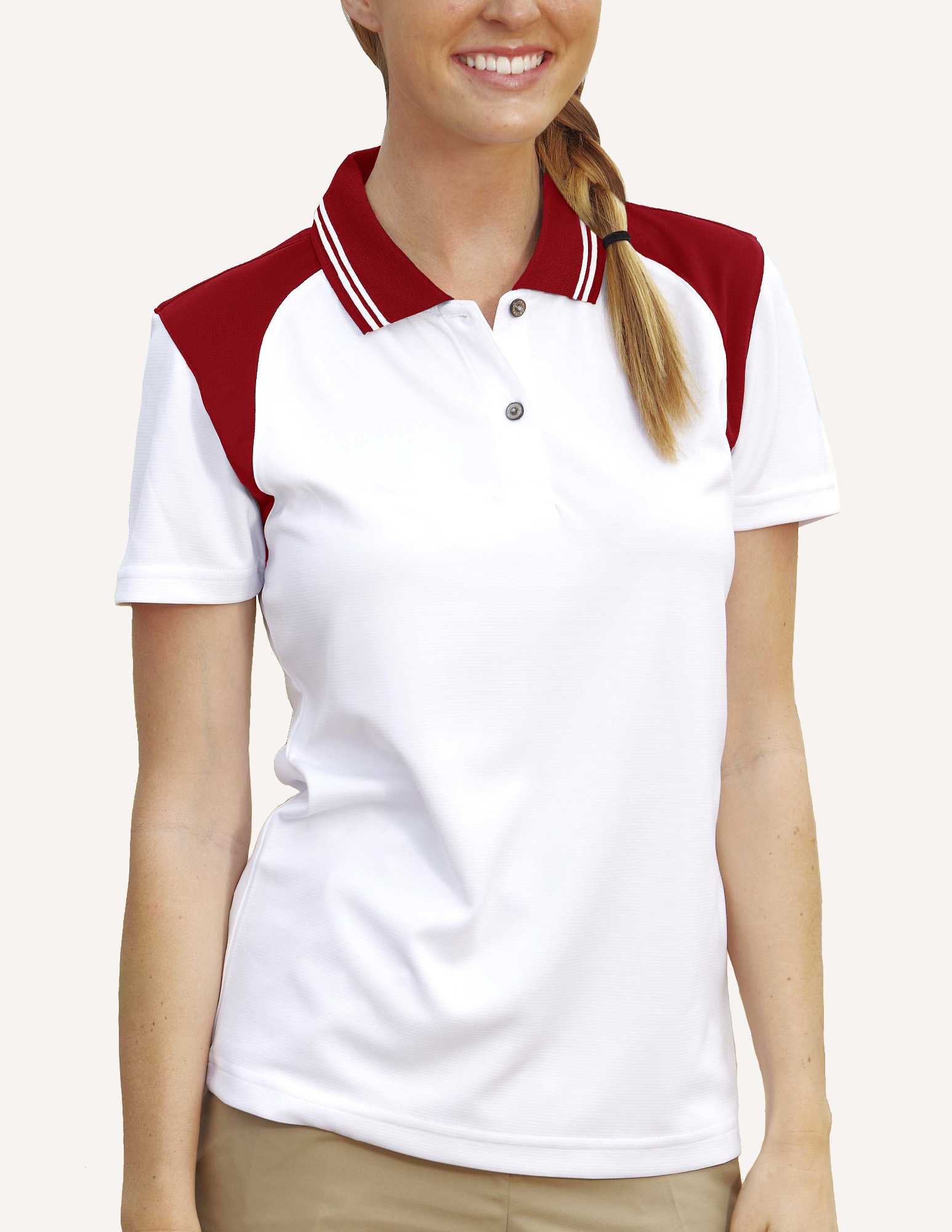 Ladies' Imperial Mini Ottoman Polo Shirt 3