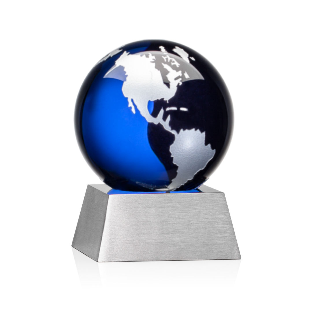 Ryegate Globe Award - Blue/Silver 8