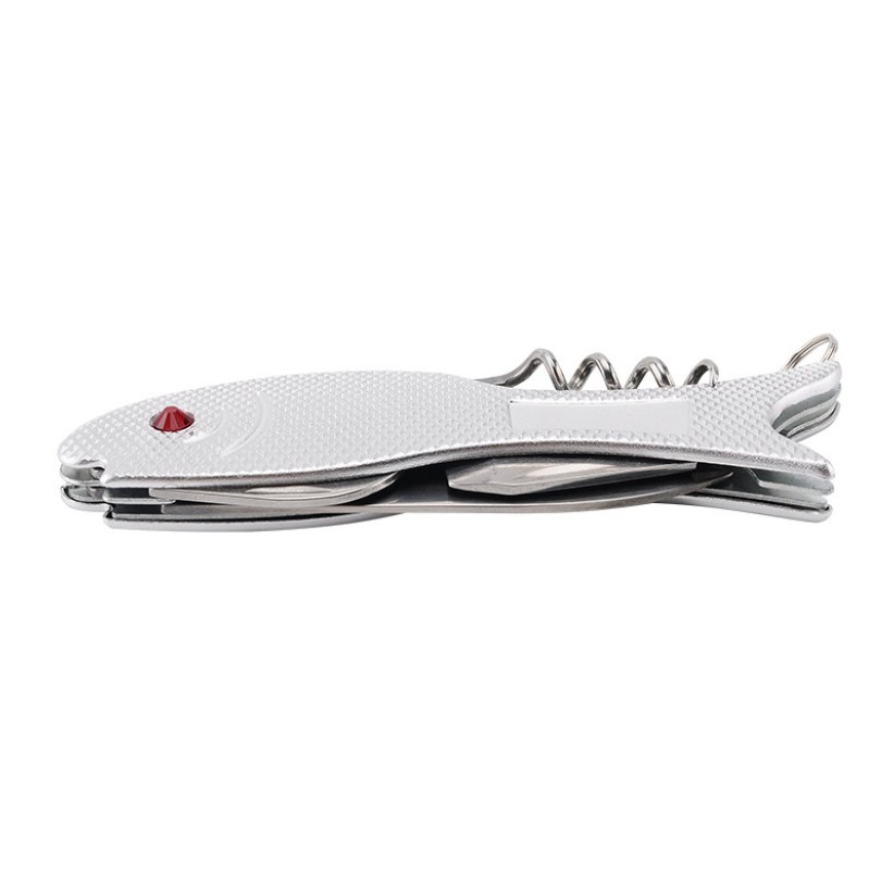 Fish Shape Stainless Steel Folding Multi-Tool 8