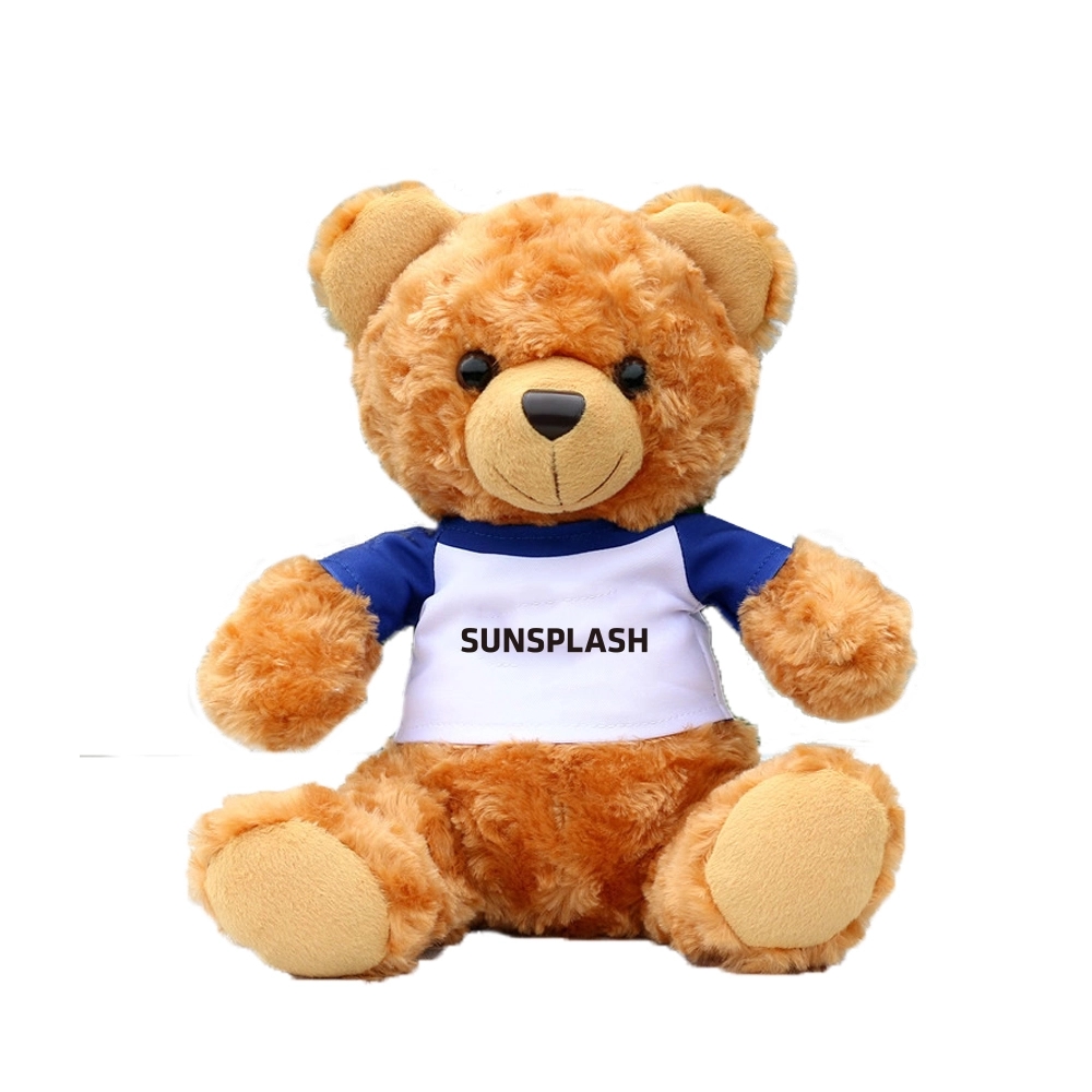 Plush Teddy Bear w/Choice of T-Shirt 2