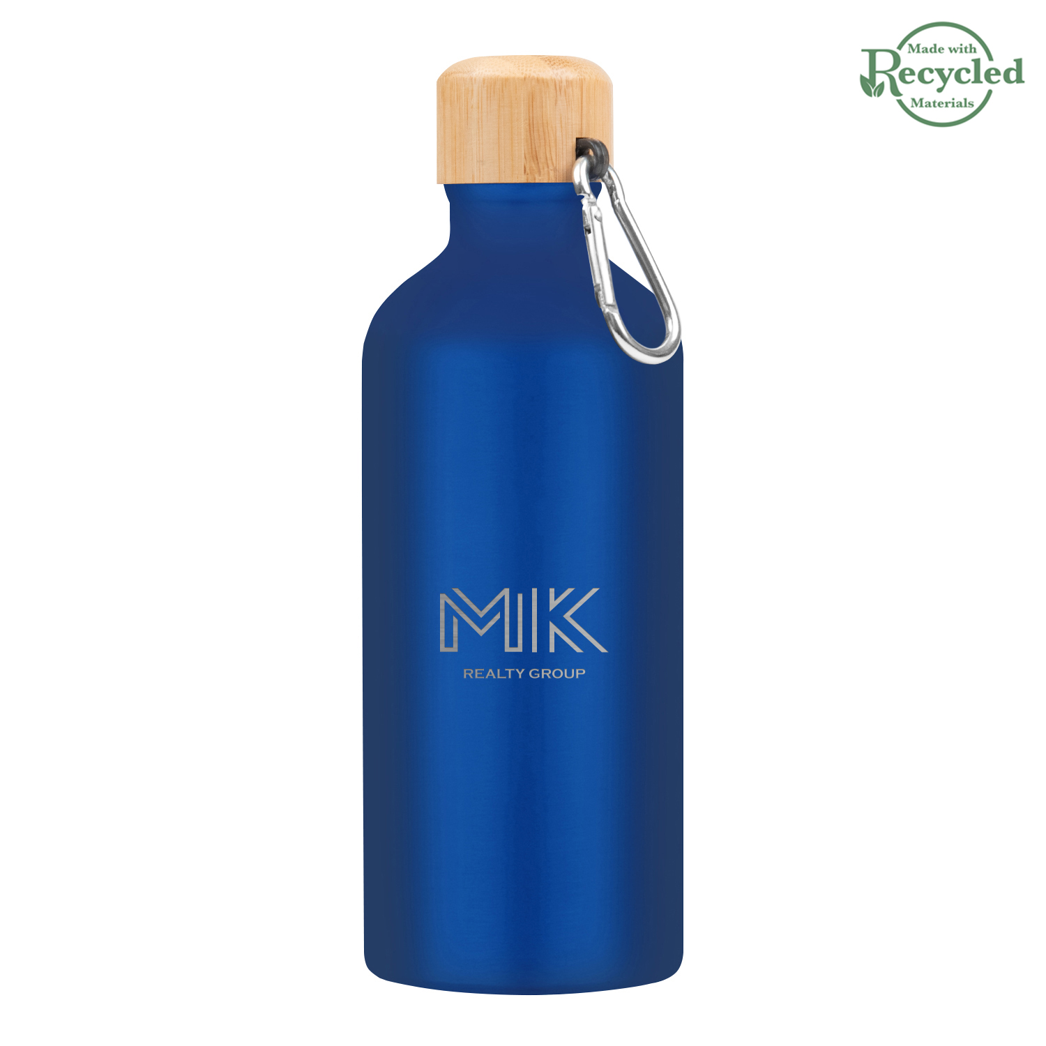 20 Oz. Aluminum Tundra Bike Bottle With Bamboo Lid 7
