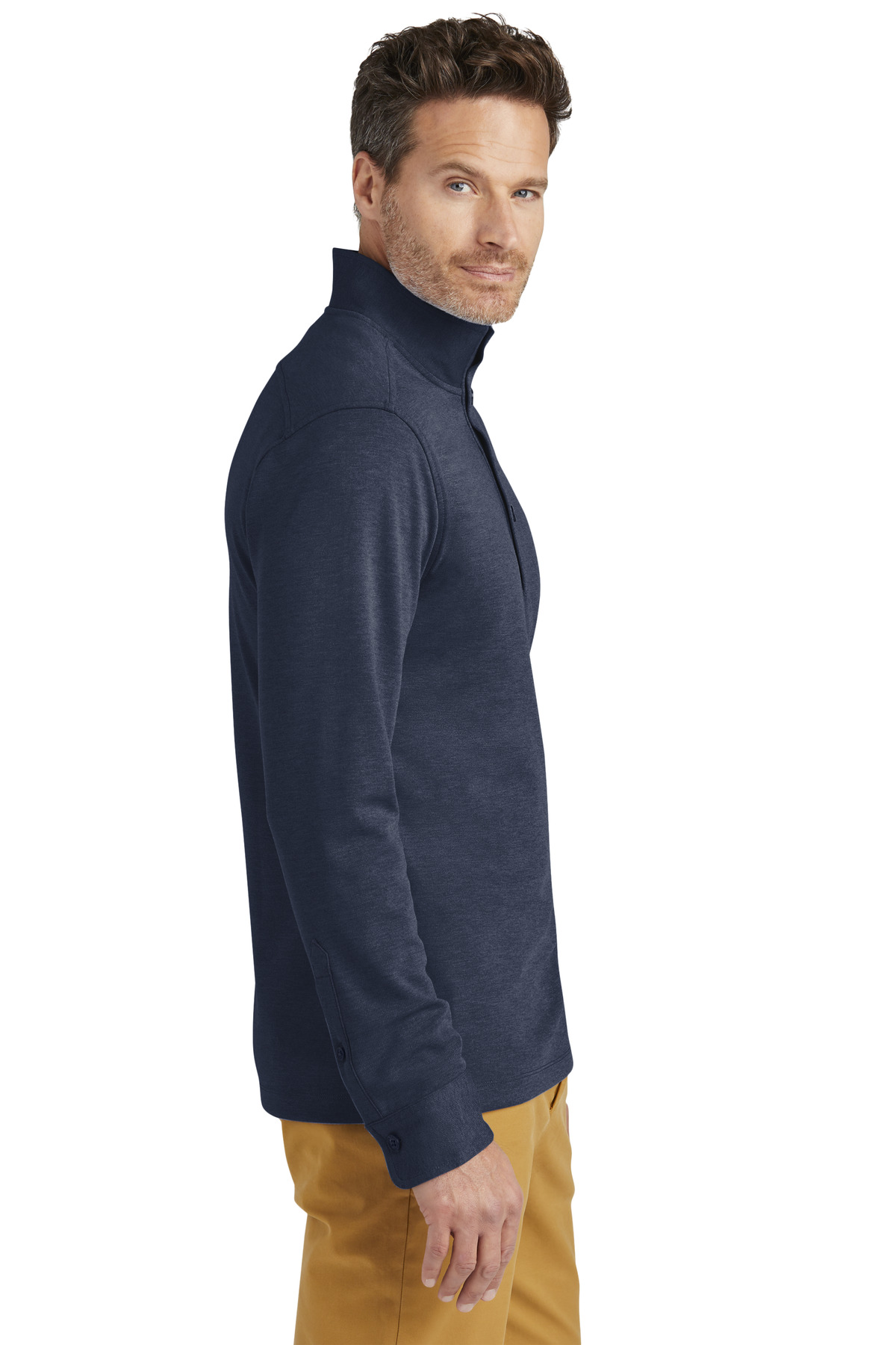 Brooks Brothers Mid-Layer Stretch 1/2-Button BB18202 14