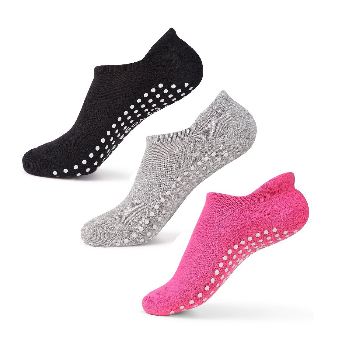 Yoga Pilate Socks Non-Skid Socks w/ Grips 1