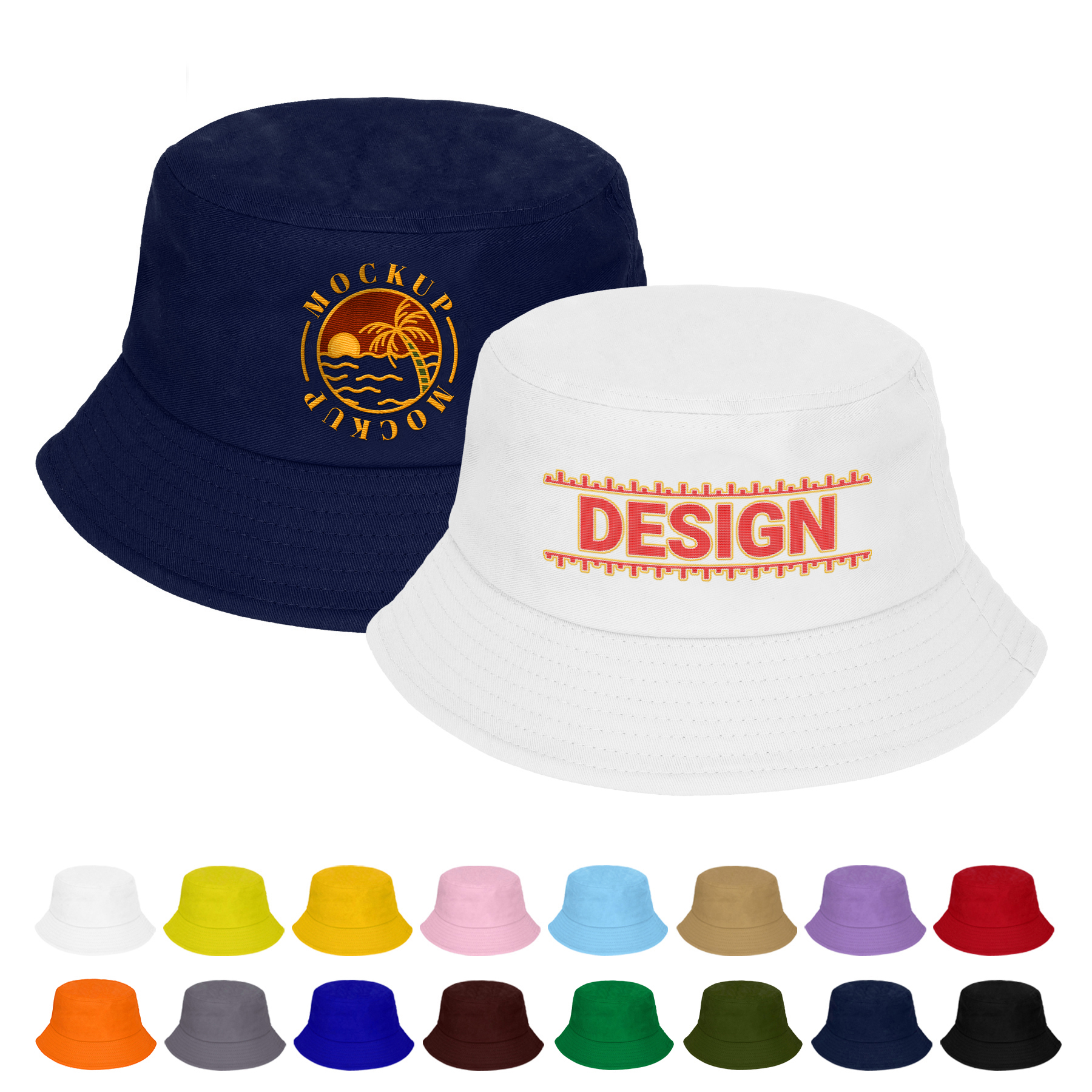 Unisex Cotton Twill Bucket Hat 8