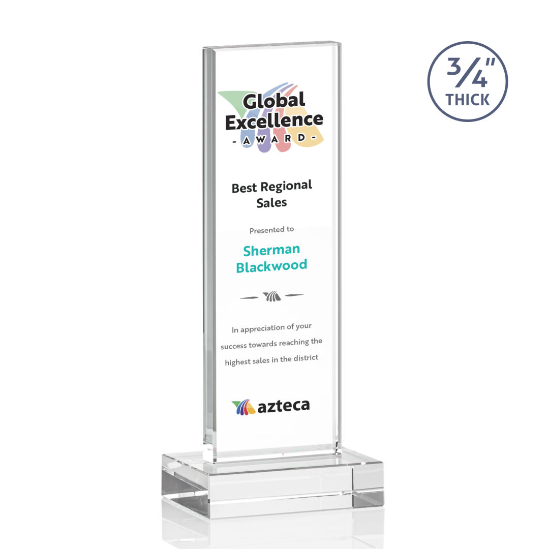 Holmes VividPrint™ Award - Clear 11