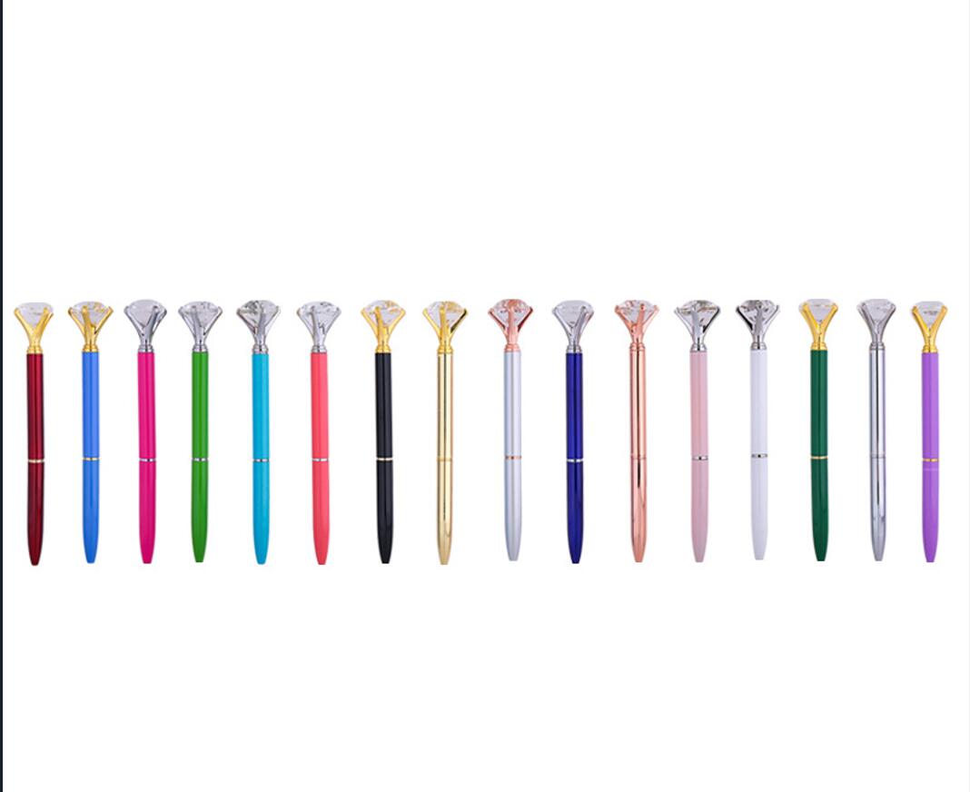 Wedding Crystal Metal Ballpoint Pens 4