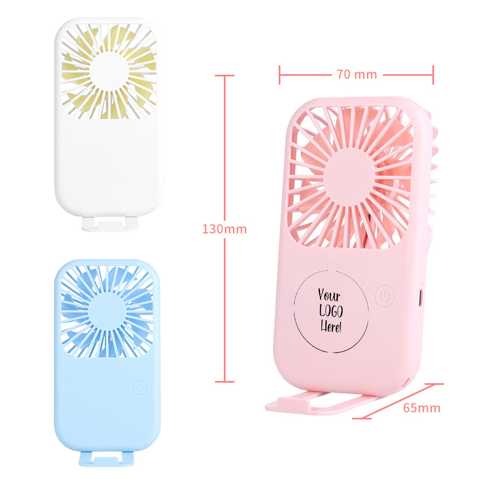 USB Mini Portable Fan W/ 3 Speed Adjustable 2