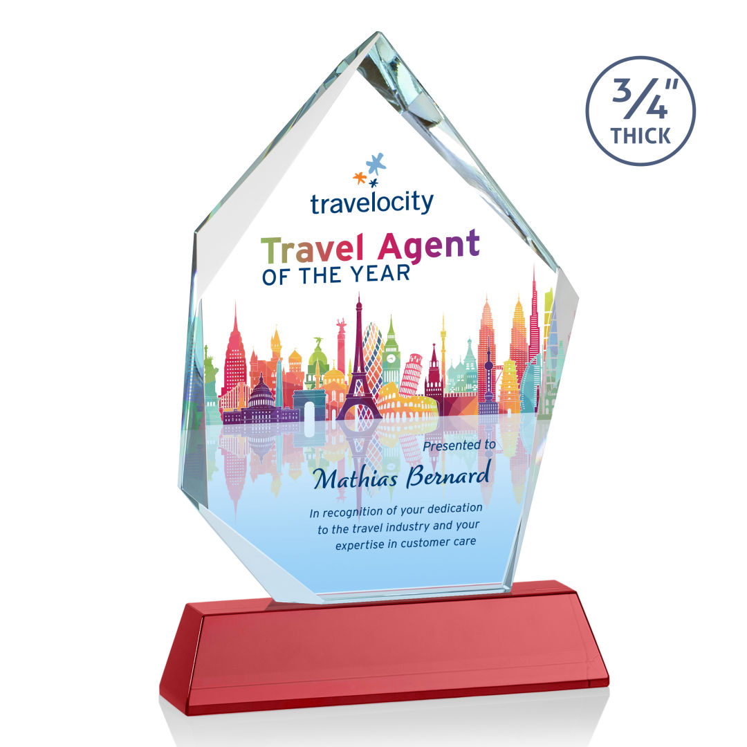 Deerhurst Ice Peak VividPrint™ Award on Newhaven - Red 8