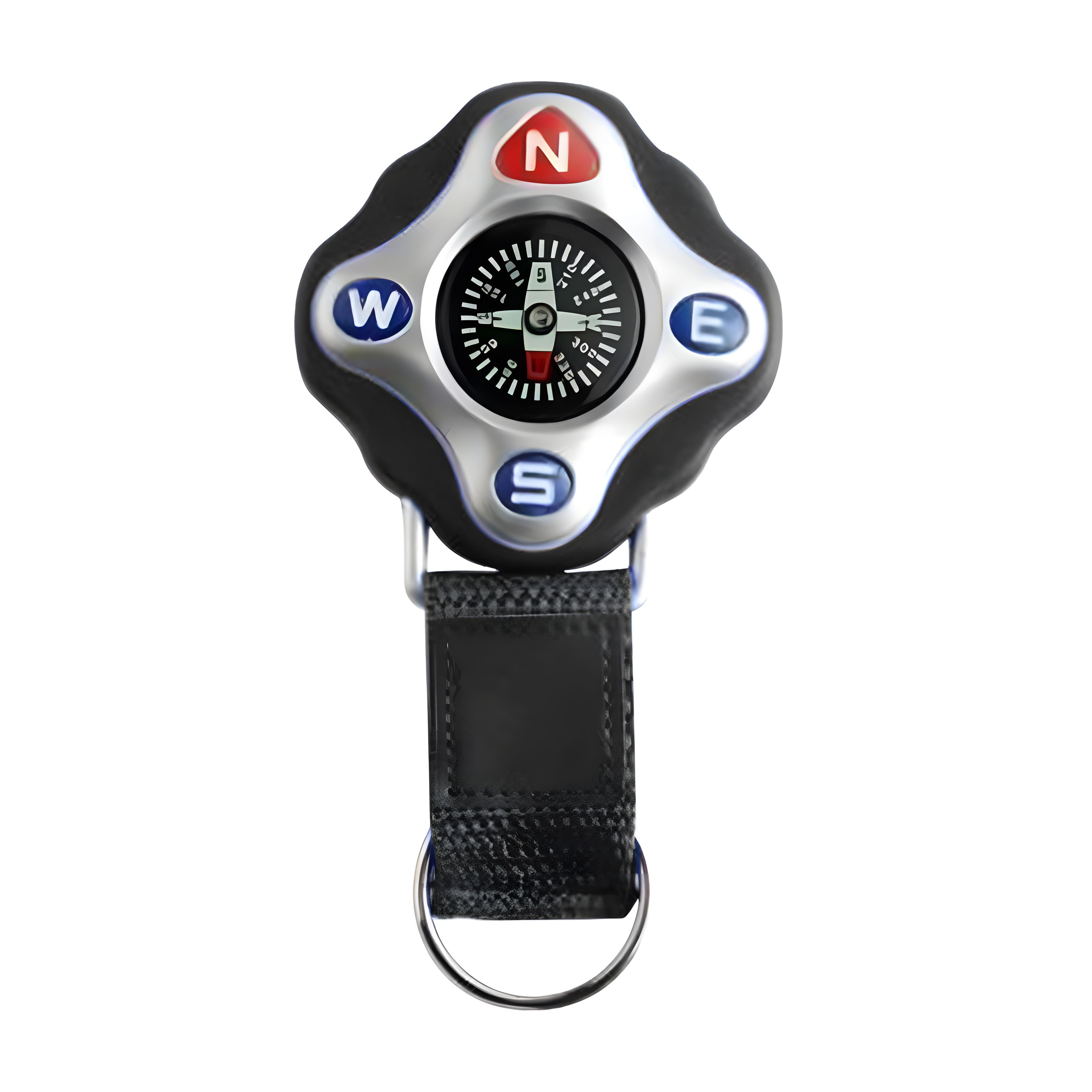 Navigation Compass Tool Keychain 8