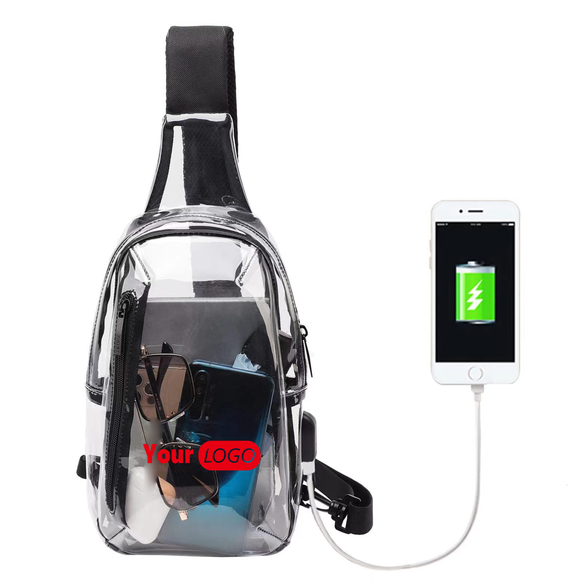Pvc Fitness Waterproof Sports Shoulder Chest Bag 3
