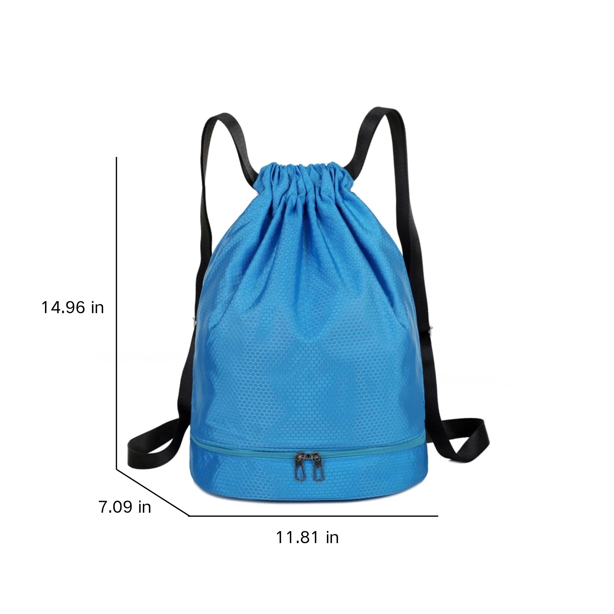 Fitness Drawstring Storage Bag with Dry And Wet Separation 3