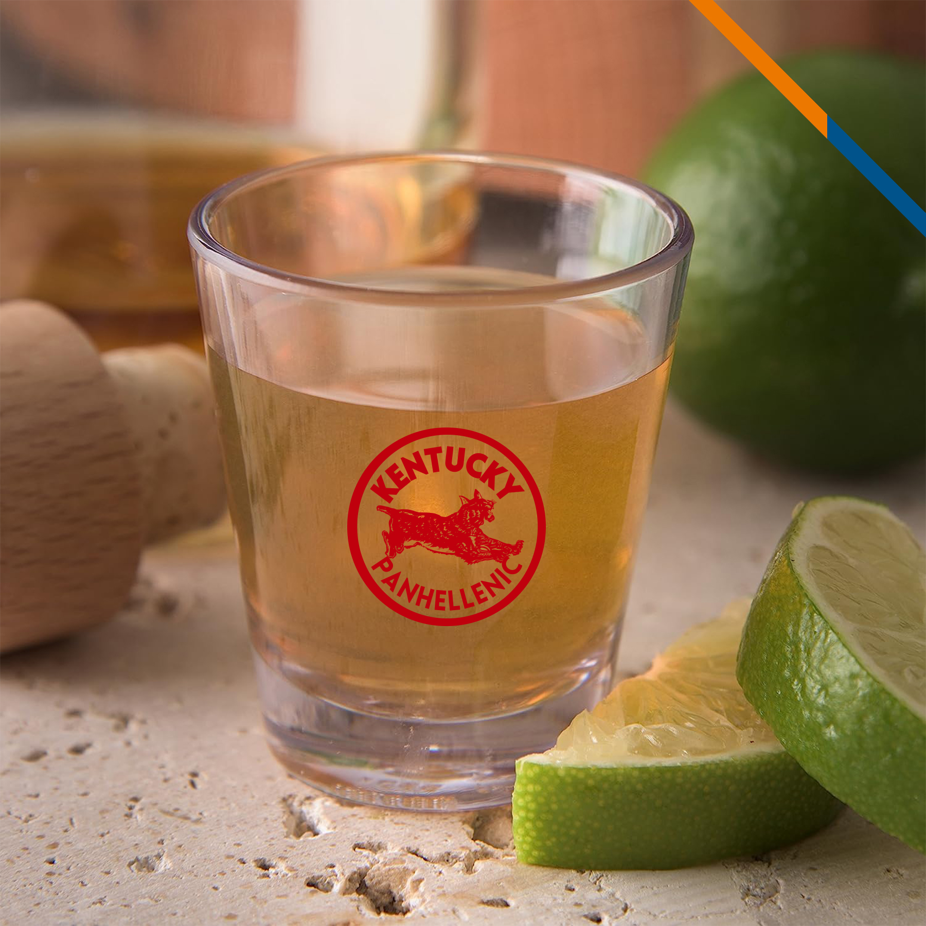 Ramsey Translucent Plastic Shot Glasses - 1.5 OZ. 2