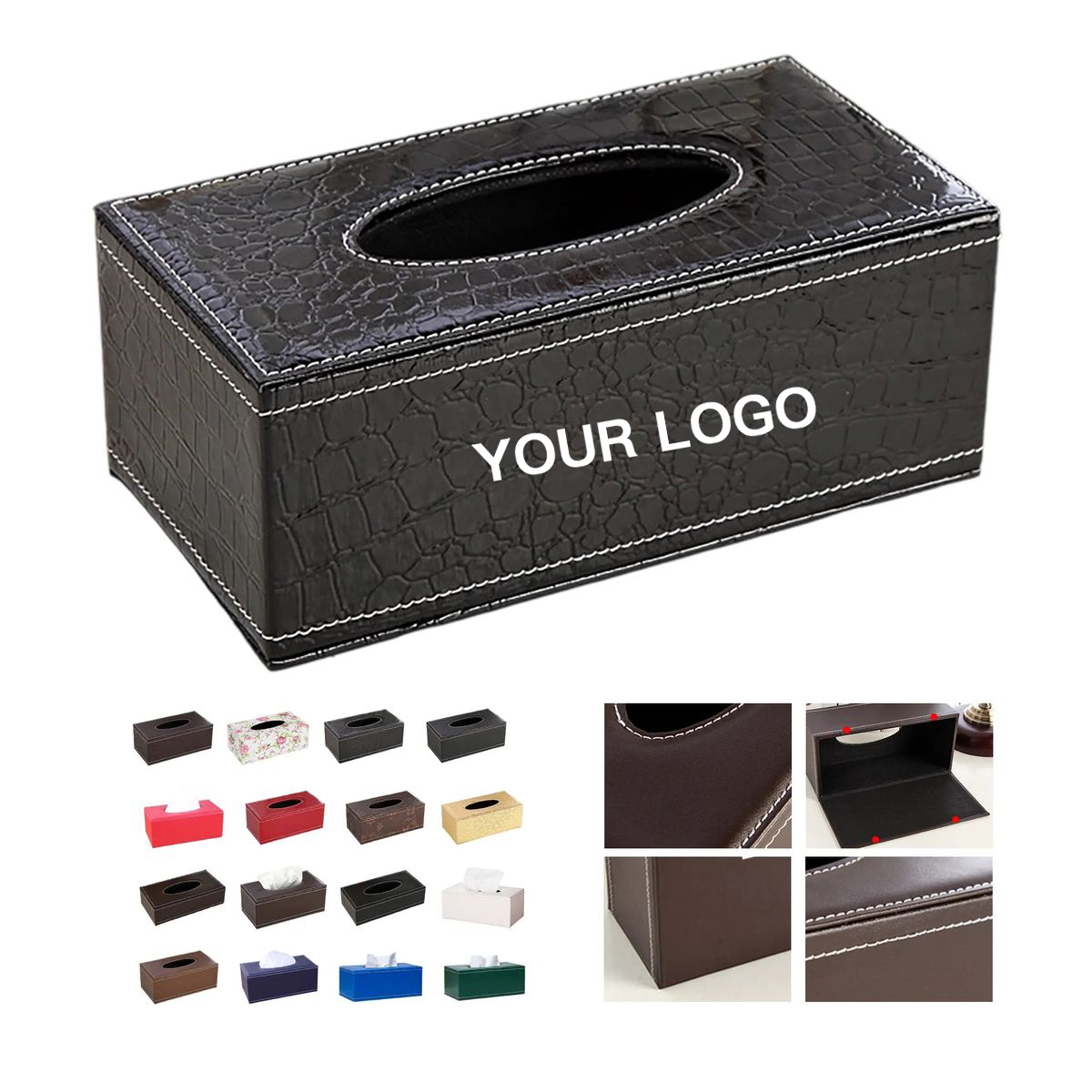 Modern Tissue Storage Box 16