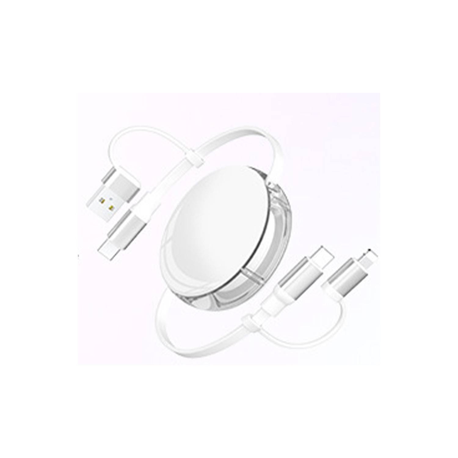 4 in 1 Retractable Fast Charging Cable 5