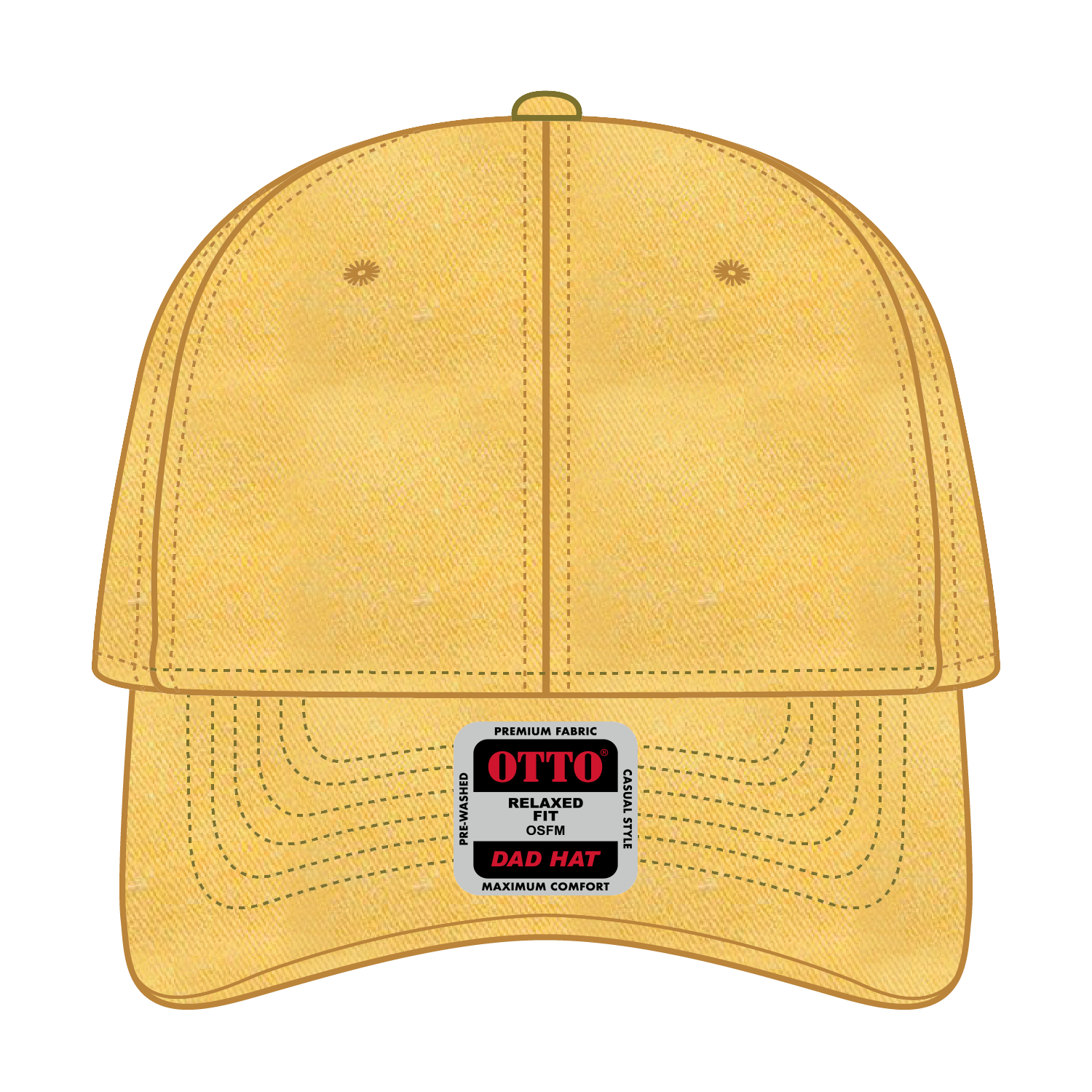 OTTO CAP® 6 Panel Low Profile Dad Hat 10