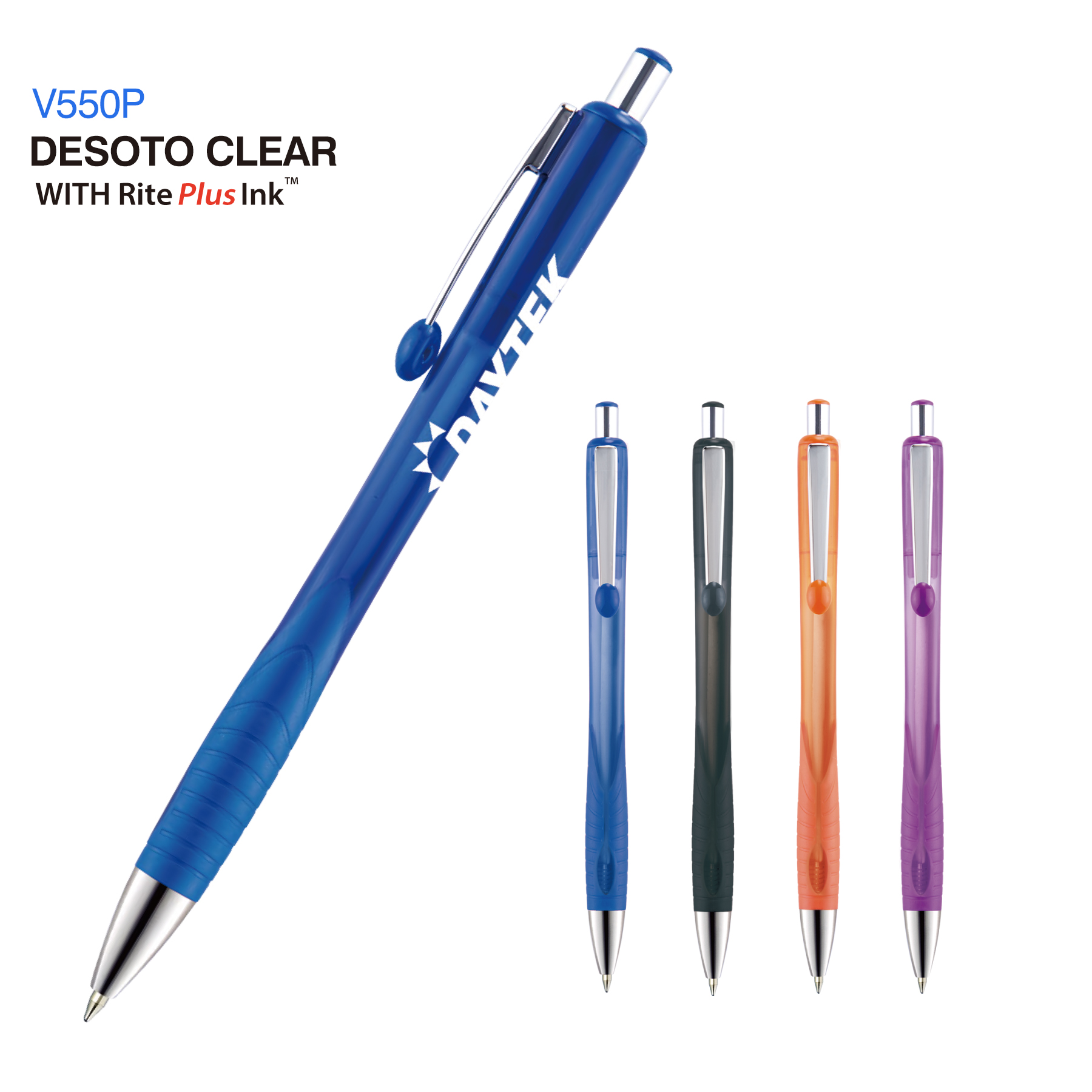 Desoto Clear Pen w/RitePlus Ink