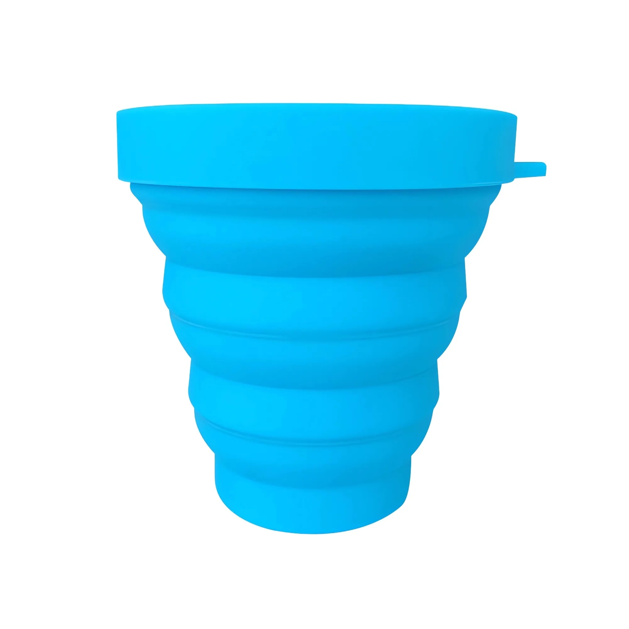 6.8oz Portable Collapsible Silicone Water Cup MOQ 100PCS 9