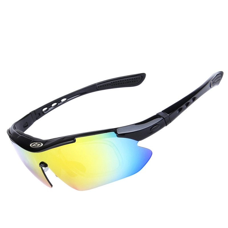 Polarized 5 Lens Cycling Sunglasses 3
