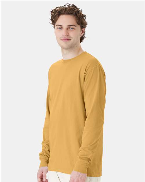 Unisex Garment-Dyed Long Sleeve T-Shirt - GDH200 162
