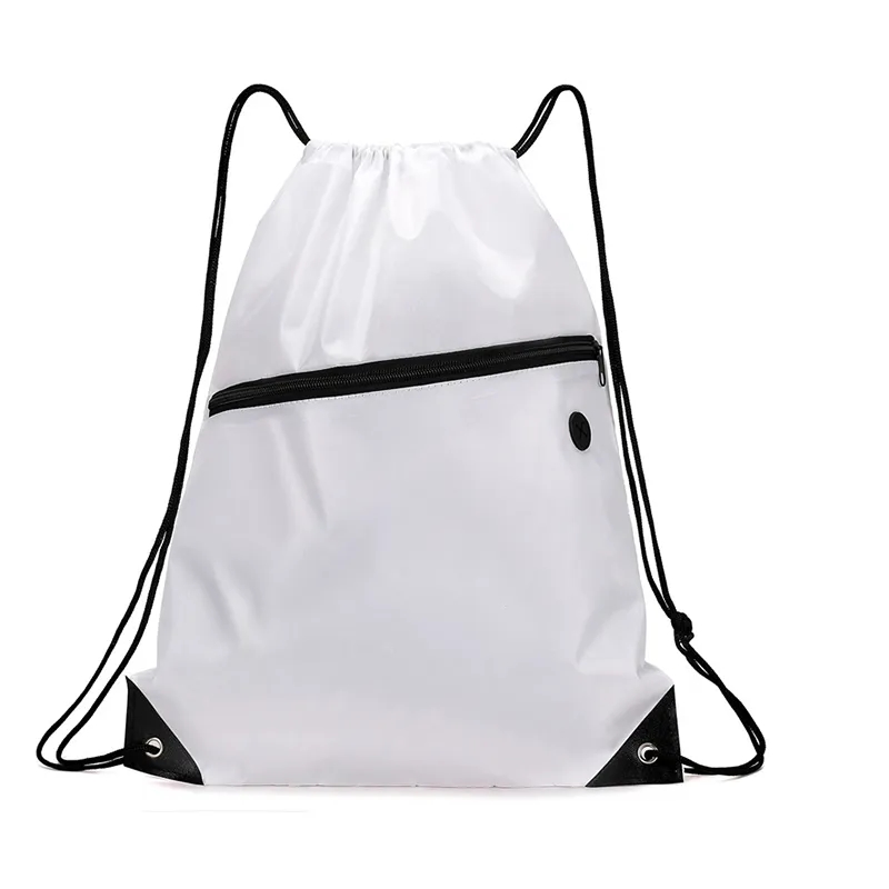 Drawstring Backpack With Earbuds Slot 7
