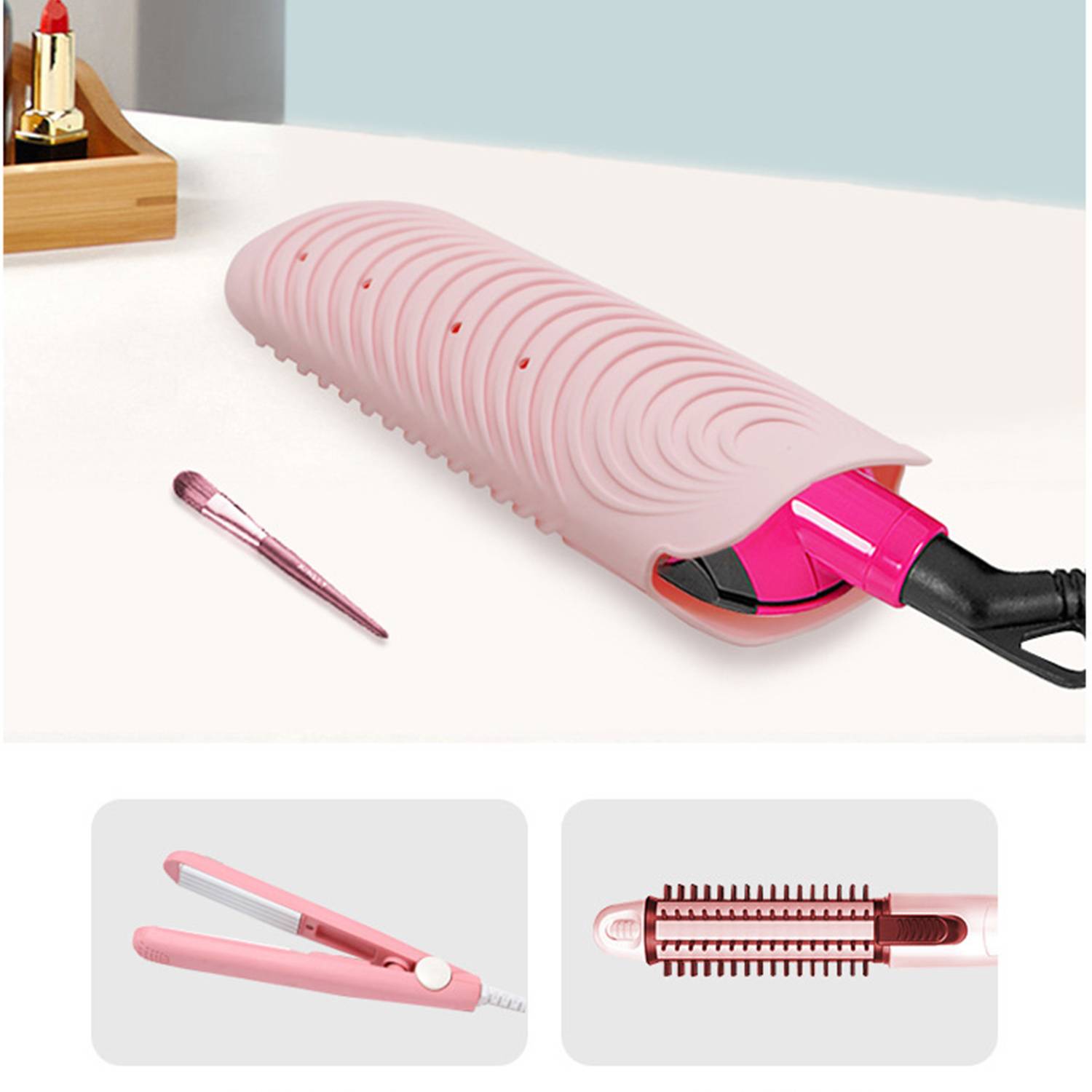 Silicone Straightener Heat Protection Sleeve 5