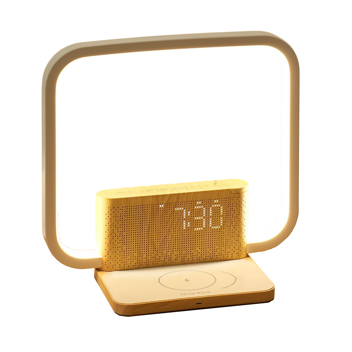 Touch Lamp with Alarm Clock Wireless Charging 4