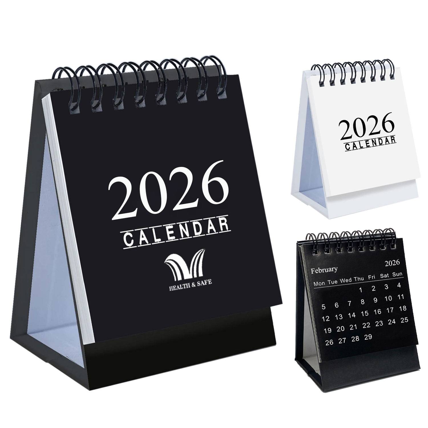 Custom 2026 Desk Calendar 1