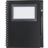 FSC® Mix 5.5" x 7" Star Spiral Notebook with Pen 28