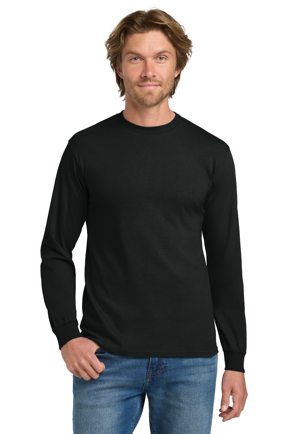 Gildan - Heavy Cotton 100% Cotton Long Sleeve T-Shirt. 5400 156