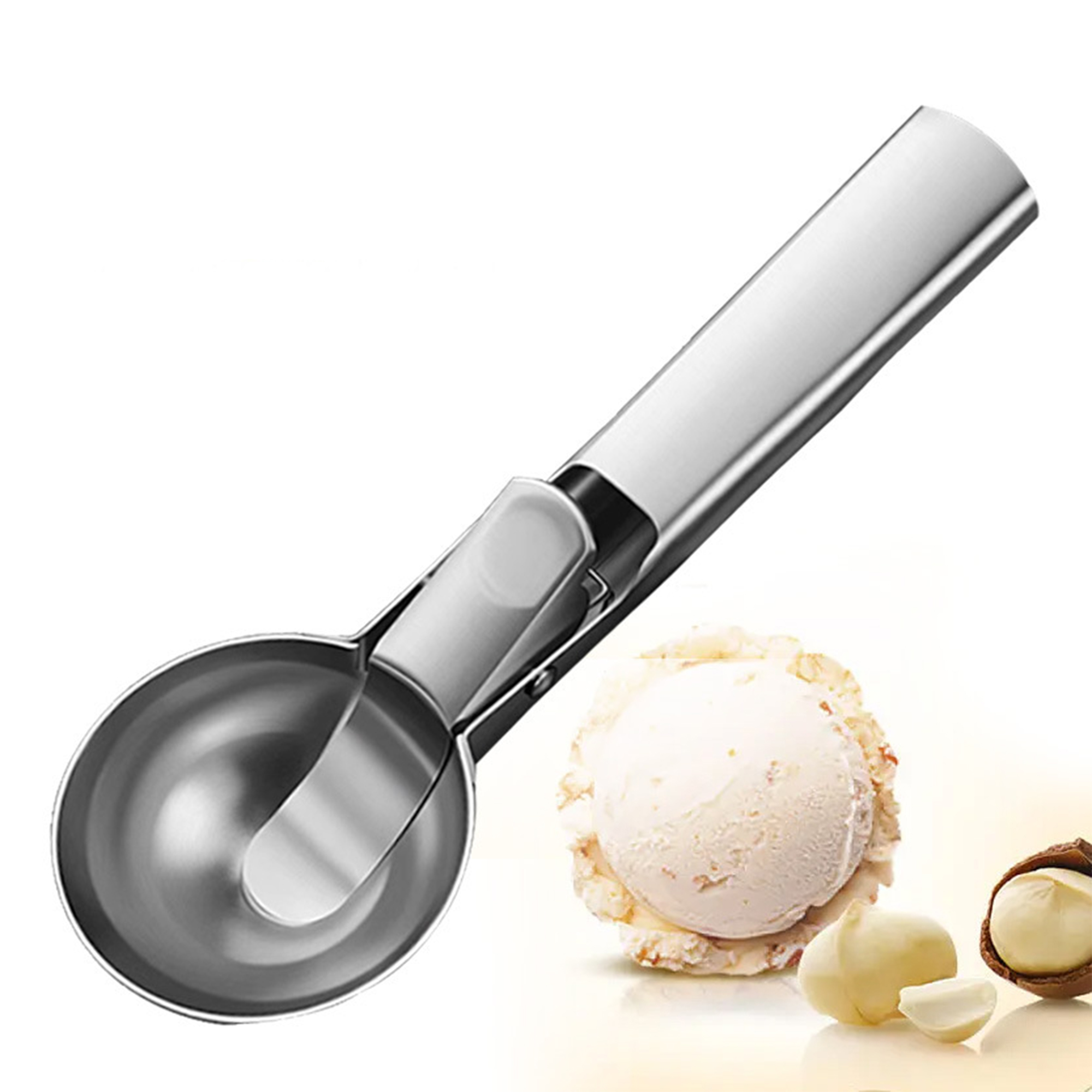 Stainless Steel Ice Cream Scoop 1