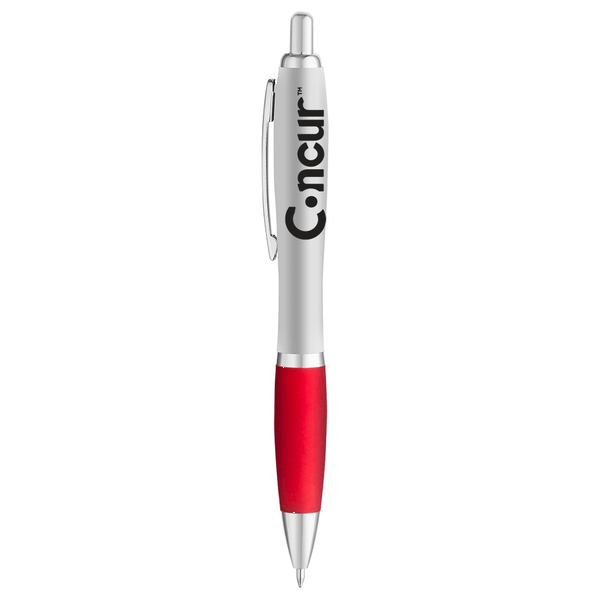 Curvaceous Matte Silver Ballpoint 119